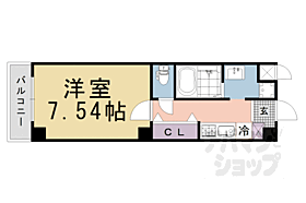 アーネストハイツ三宅 103 ｜ 京都府長岡京市馬場1丁目（賃貸マンション1K・1階・24.65㎡） その2