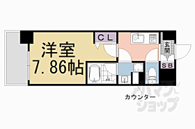 ＣＡＶＡＮＡ九条烏丸 705 ｜ 京都府京都市南区東九条明田町（賃貸マンション1K・7階・25.24㎡） その2