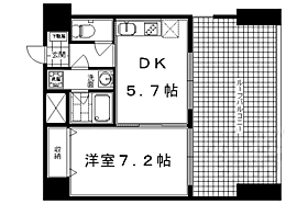 京都府京都市下京区高辻通烏丸西入小島町（賃貸マンション1DK・9階・35.17㎡） その2