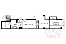 京都府京都市中京区木屋町御池上る上樵木町（賃貸マンション2LDK・4階・52.00㎡） その2