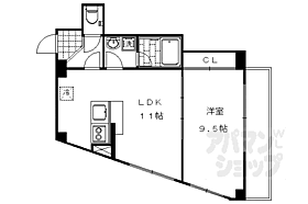 京都府京都市右京区常盤村ノ内町（賃貸マンション1LDK・5階・46.45㎡） その2