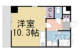 京都府京都市下京区綾小路通室町西入ル善長寺町（賃貸マンション1R・6階・18.09㎡） その2