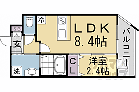 ＭＪＣ京都西大路I 205 ｜ 京都府京都市南区吉祥院池ノ内町（賃貸マンション1LDK・2階・28.63㎡） その2