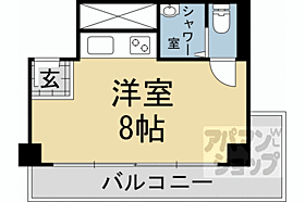 京都府京都市伏見区東奉行町（賃貸マンション1R・1階・24.20㎡） その2