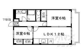 京都府京都市伏見区下鳥羽北円面田町（賃貸マンション2LDK・5階・55.84㎡） その2