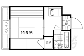 ハイツ福徳 205 ｜ 京都府京都市南区東九条南烏丸町（賃貸マンション1K・2階・18.92㎡） その2