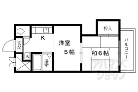 京都府京都市右京区西京極佃田町（賃貸マンション2K・7階・28.00㎡） その2