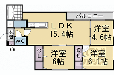 間取り：間取