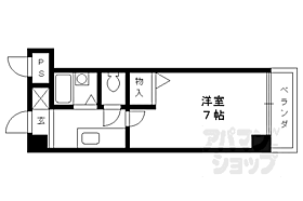 京都府京都市伏見区向島中島町（賃貸マンション1K・4階・22.68㎡） その2