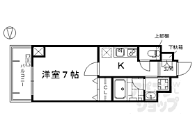 アスヴェル京都東寺前II 302 ｜ 京都府京都市南区西九条南田町（賃貸マンション1K・3階・24.42㎡） その2