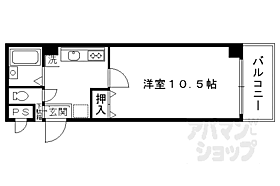 京都府京都市下京区松原通堺町西入杉屋町（賃貸マンション1K・3階・31.14㎡） その2