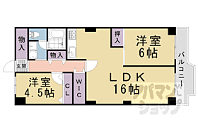 京都府京都市伏見区石田森南町（賃貸マンション2LDK・5階・67.47㎡） その2