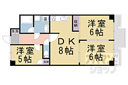 間取図画像 3DK