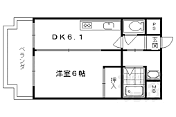 間取図画像 1DK