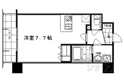 京都市営烏丸線 五条駅 徒歩1分 7階/-