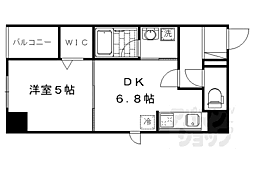 増田屋ビル 1DKの間取図画像