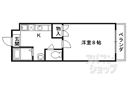 京福電気鉄道北野線 北野白梅町駅 徒歩15分 2階/-