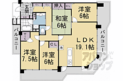 パデシオン山科夢ヶ丘 3階