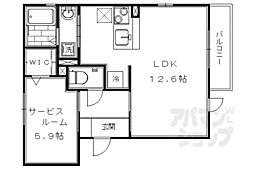 メゾン・ド・アンジュ ワンルームの間取図画像