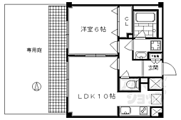 MaisondeFuko4 1LDKの間取図画像