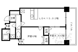 レジディア京都駅前 2階/208