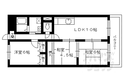 ラメゾンボヌール 3LDKの間取図画像