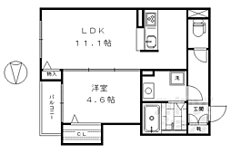 シャーメゾン清水道 2階/205