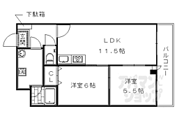 阪急京都本線 西院駅 徒歩13分 6階/-