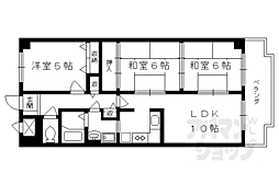 グランドハイツ洛南 2階