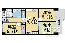桂川ハイツ 9階