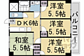 東和ハイツ本館2階7.6万円
