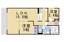 京都市営烏丸線 丸太町駅 徒歩5分 3階/-