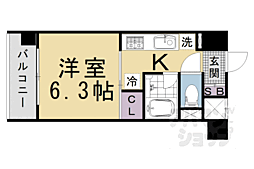 ラグゼナ清水五条 3階/304