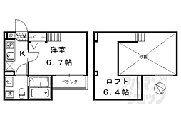 グランツ京都西大路 2階
