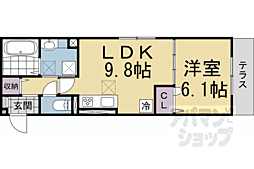 JR山陰本線 二条駅 徒歩5分 1階/-