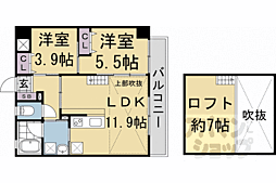 グランドラティス河原町七条 6階/602