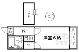 グローリーハイツ東福寺 2階