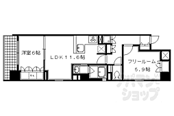 京都市営烏丸線 四条駅 徒歩7分 5階/-