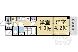 エステムコート京都千雅邸 4階