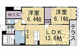 JR山陰本線 円町駅 徒歩8分 1階/-