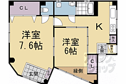 吉祥院中島町アパート 1階/1F