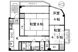 吉祥院中島町アパート 1階