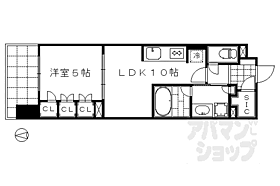 ザ・京都レジデンス四条河原町 1117 ｜ 京都府京都市下京区河原町通四条下る2丁目稲荷町（賃貸マンション1LDK・11階・38.14㎡） その2