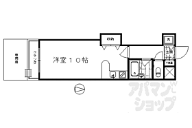 京都府京都市下京区柿本町（賃貸マンション1R・1階・26.68㎡） その2