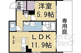 京都府京都市上京区小川通出水上る茶屋町（賃貸アパート1LDK・1階・46.45㎡） その2