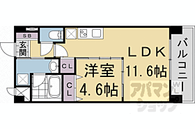 京都府京都市中京区西ノ京小倉町（賃貸マンション1LDK・2階・38.38㎡） その2