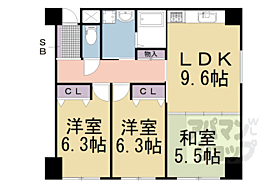 ノイ・ディアール御池 203 ｜ 京都府京都市中京区御幸町御池上ル亀屋町（賃貸マンション3LDK・2階・67.31㎡） その2