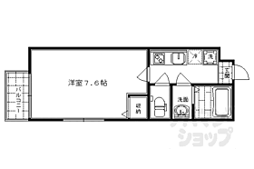 フラッティ四条大宮II 201 ｜ 京都府京都市下京区黒門通綾小路下る塩屋町（賃貸マンション1K・2階・21.57㎡） その2