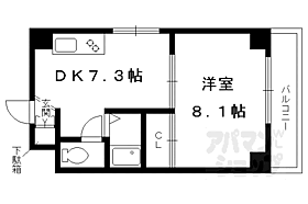 京都府京都市右京区太秦木ノ下町（賃貸マンション1DK・9階・33.75㎡） その2