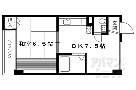 京都府京都市右京区常盤村ノ内町（賃貸マンション1DK・2階・32.40㎡） その2